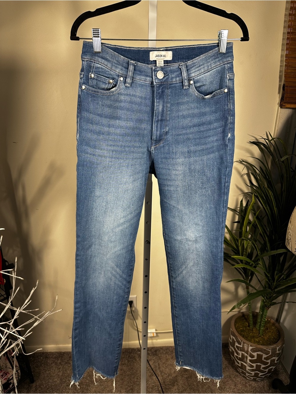 J133. Jason Wu Light Blue Denim Jeans